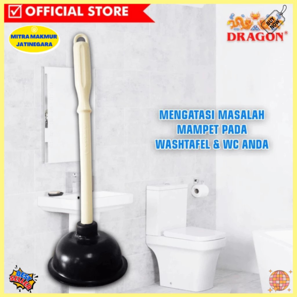 0ikofv4z DRAGON Pompa Karet Wc 13 Cm Karet Tebal Wc Pump Serbaguna Sedot Wc Manual DRGM-PK835