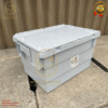 CONTAINER INDOMARET 52 LITER / NESTABLE KONTAINER ALFAMART KERANJANG RABBIT GREEN LEAF BOX