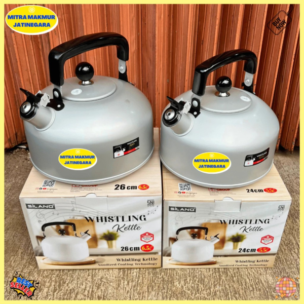 4n9fkjqe MASPION Teko Bunyi National Ceret Bunyi Nasional Ukuran 24 26 cm Teko Masak Air Aluminium