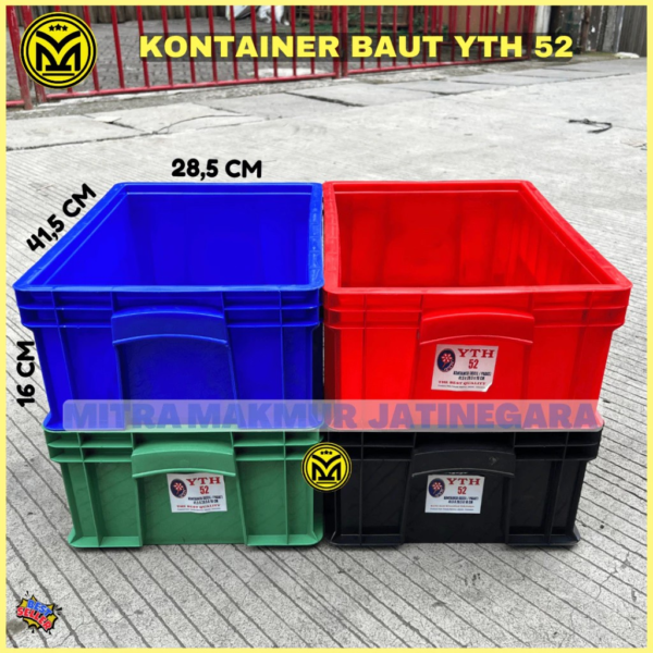 6vr505vk Keranjang Industri 2245 2246 P Container Box Industri Rapat Bak Peranakan Ikan Krat Baut YTH 52