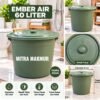 EMBER 60 LITER LIFE STAR EMBER PLASTIK / EMBER + KRAN EMBER PLASTIK 24-30-50-60-80-90-100 LITER LIFE STAR TOREN AIR TANDON