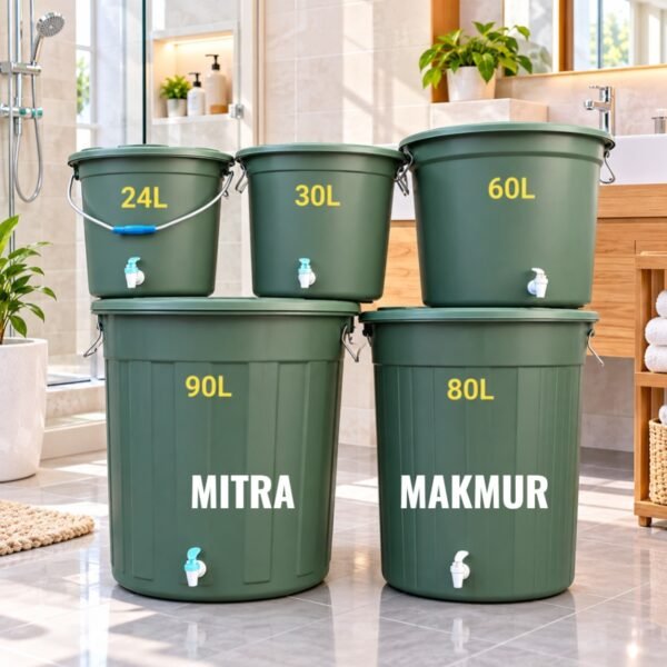 EMBER + KRAN LIFE STAR ALL UKURAN EMBER PLASTIK / EMBER + KRAN EMBER PLASTIK 24-30-50-60-80-90-100 LITER LIFE STAR TOREN AIR TANDON