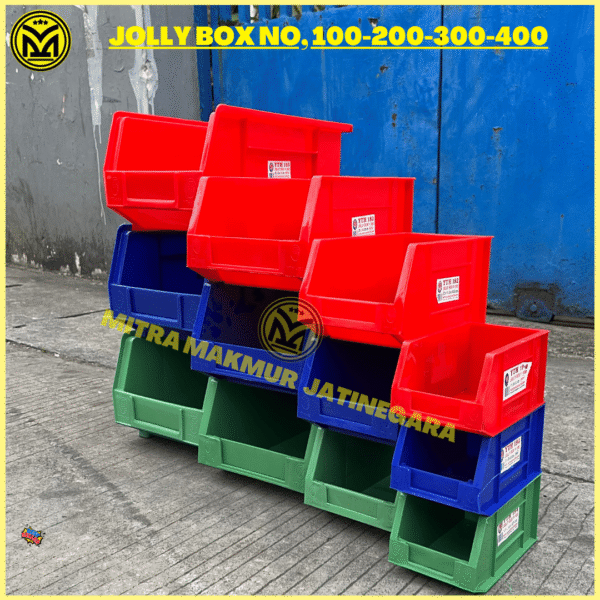 Jolly Box YTH No 100 200 300 400 Kotak Aksesoris Kontainer Mini Tempat Penyimpanan Box Plastik