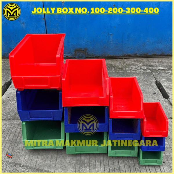 Jolly Box YTH No 100 200 300 400 Kotak Aksesoris Kontainer Mini Tempat Penyimpanan Box Plastik