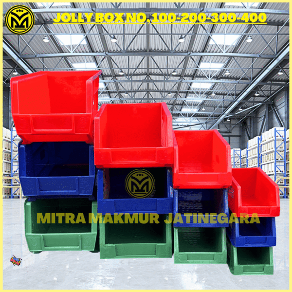 Jolly Box YTH No 100 200 300 400 Kotak Aksesoris Kontainer Mini Tempat Penyimpanan Box Plastik