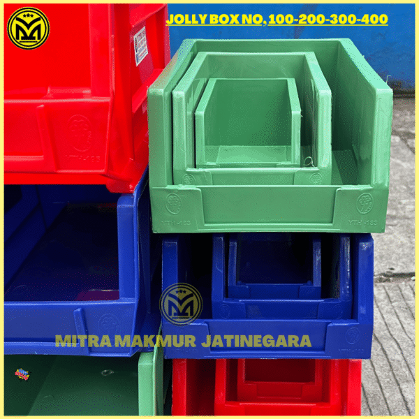 Jolly Box YTH No 100 200 300 400 Kotak Aksesoris Kontainer Mini Tempat Penyimpanan Box Plastik