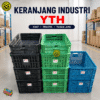 KERANJANG INDUSTRI YTH LUBANG NEW -2 KERANJANG INDUSTRI YTH LUBANG KRAT PLASTIK YTH 19 08A 06A CONTAINER MURAH
