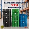 KERANJANG INDUSTRI YTH LUBANG NEW -3 KERANJANG INDUSTRI YTH LUBANG KRAT PLASTIK YTH 19 08A 06A CONTAINER MURAH