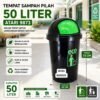 TEMPAT SAMPAH ECO DUSTBIN 50 80 LITER ATARI TONG SAMPAH PLASTIK KERANJANG SAMPAH