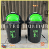 TEMPAT SAMPAH ECO DUSTBIN 50 80 LITER ATARI TONG SAMPAH PLASTIK KERANJANG SAMPAH