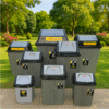 Tempat Sampah 5 10 15 20 42 55 65 100 Liter Tong Sampah Dustbin Trash Plastik Ekonomis