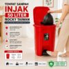 TEMPAT SAMPAH INJAK ROCKY 30 50 70 LITER TONG SAMPAH INJEK PLASTIK DUSTBIN TAIWAN