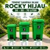 TEMPAT SAMPAH INJAK ROCKY 30 50 70 LITER TONG SAMPAH INJEK PLASTIK DUSTBIN TAIWAN