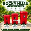 TEMPAT SAMPAH INJAK ROCKY 30 50 70 LITER TONG SAMPAH INJEK PLASTIK DUSTBIN TAIWAN
