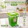 TOPLES ES BUAH + GAYUNG 15 25 LITER TOPLES GAYUNG LOVENIA KONTAINER ES BUAH PLASTIK