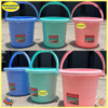 EMBER PLASTIK WARNA PASTEL 3 4 6 GALON ( 12 16 22 LITER ) PAIL PLASTIC EMBER KAMAR MANDI