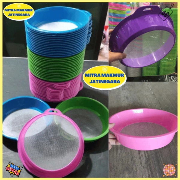 l4ccszdo SARINGAN PLASTIK SIZE 22 CM SARINGAN SANTEN KELAPA PARUT PLASTIK EKONOMIS 22 CM