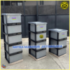 Lemari Plastik Pakaian Laci Komet Star - MPW Large 3 4 5 Container Box Lemari Baju Cabinet
