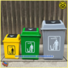 RED HOUSE TEMPAT SAMPAH PLASTIK WARNA 20 40 60 LITER TONG SAMPAH DUSTBIN WARNA CERAH