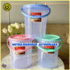 Toples Gagang 8 Liter Alexish Sealware Gagang Shimory Toples Plastik Kerupuk Es Buah Es Teh