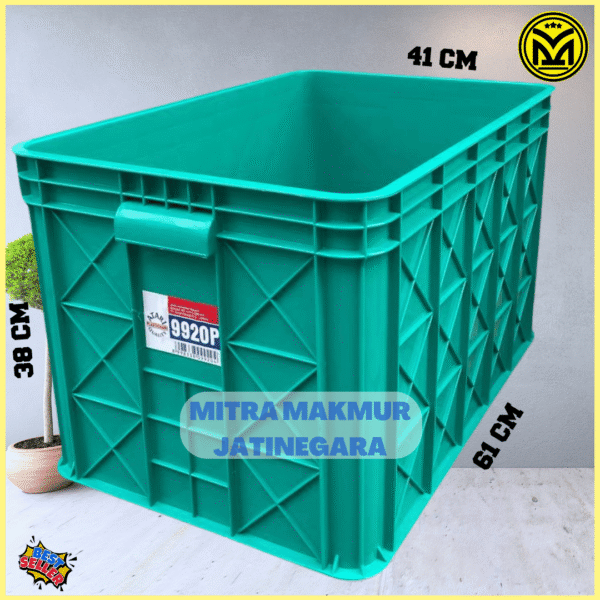 9920 KONTAINER INDUSTRI ATARI Keranjang Industri Container Box Keranjang Serbaguna 9919P 9920P Atari Krat Plastik Box Tahu