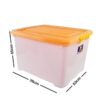 KONTAINER BOX PLASTIK CONTAINER BOX PENYIMPANAN BARANG SIZE  130 Liter SHINPO CB 130
