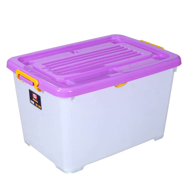 CB 130 SHINPO UNGU KONTAINER BOX PLASTIK CONTAINER BOX PENYIMPANAN BARANG SIZE 130 Liter SHINPO CB 130