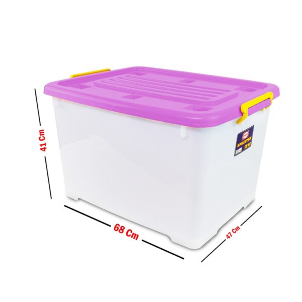 KONTAINER BOX PLASTIK CONTAINER BOX PENYIMPANAN BARANG UKURAN 82 Liter SHINPO CB 82