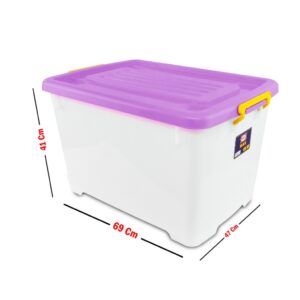 KONTAINER BOX PLASTIK CONTAINER BOX PENYIMPANAN BARANG SIZE  95  Liter SHINPO CB 95