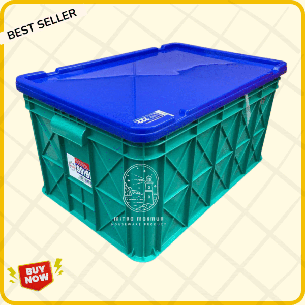 KERANJANG INDUSTRI 9919 TUTUP Keranjang Industri Container Box Keranjang Serbaguna 9919P 9920P Atari Krat Plastik Box Tahu