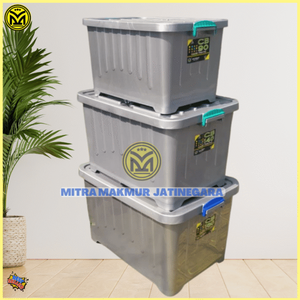 CONTAINER BOX MPW 60 90 140 180 Liter KONTAINER BOX TEMPAT PENYIMPANAN BOX STORAGE