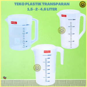 TEKO AIR MINUM PLASTIK 1.5 - 2 - 4.6 Liter TEMPAT AIR MINUM PLASTIK WADAH AIR CERET WATER JUG