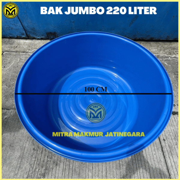 BASKOM BAK JUMBO BASIN EMBER SUPER JUMBO 220 LITER TITANIC ATARI 9832