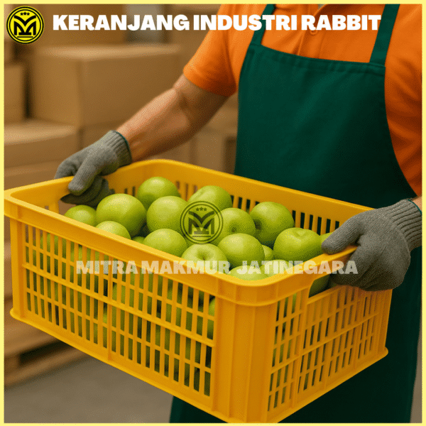 KERANJANG INDUSTRI RABBIT PLASTIK TEBAL 2001 2002 2003 2004 2006 2008 KRAT PLASTIK