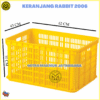 KERANJANG INDUSTRI RABBIT PLASTIK TEBAL 2001 2002 2003 2004 2006 2008 KRAT PLASTIK