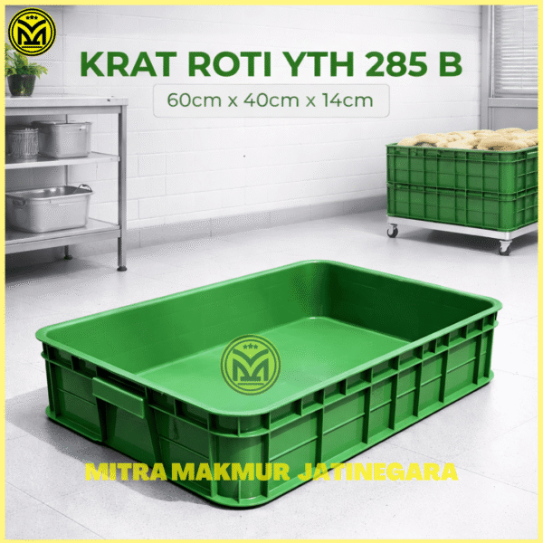 KONTAINER INDUSTRI KRAT ROTI SAYUR YTH 285 B RAPAT KERANJANG INDUSTRI BAK SEGI SERBAGUNA MURAH