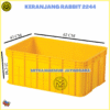 KONTIANER INDUSTRI RABBIT PLASTIK TEBAL 2233 2244 2266 2288  KRAT PLASTIK CONTAINER BOX
