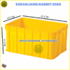 KONTIANER INDUSTRI RABBIT PLASTIK TEBAL 2233 2244 2266 2288  KRAT PLASTIK CONTAINER BOX