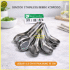 SENDOK BEBEK STAINLESS CLASSIC KOMODO Sendok Bebek Classic Stainless Steel Food Grade Set 12 Pcs Komodo Sendok Soup Stenliss Sendok MBG