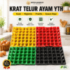 KRAT TELUR AYAM -1 Tempat Telur Keranjang Telor Rak Telur Plastik Tray 30 butir Rak Telor Plastik Egg Tray Krat Telur