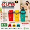 TEMPAT SAMPAH SEMAR 60 LITER TONG SAMPAH MURAH TEMPAT SAMPAH PILAH ORGANIK