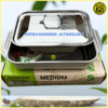 BAKI NAMPAN PRASMANAN LUXURY PLUS TUTUP STAINLESS UKURAN MEDIUM DAN LARGE