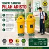 TEMPAT SAMPAH OFFICE RUMAH SAKIT SEKOLAH ARISTO TAIWAN 60 80 LITER TONG SAMPAH PLASTIK BESAR TUTUP
