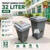 TEMPAT SAMPAH RODA 32 LITER MPW MURAH TONG SAMPAH MODERN KOTAK TEMPAT SAMPAH