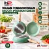 TEFLON FRY PAN MIDORI 24 CM FOOD GRADE WAJAN FRY PAN PREMIUM GREEN TEFLON MASAK